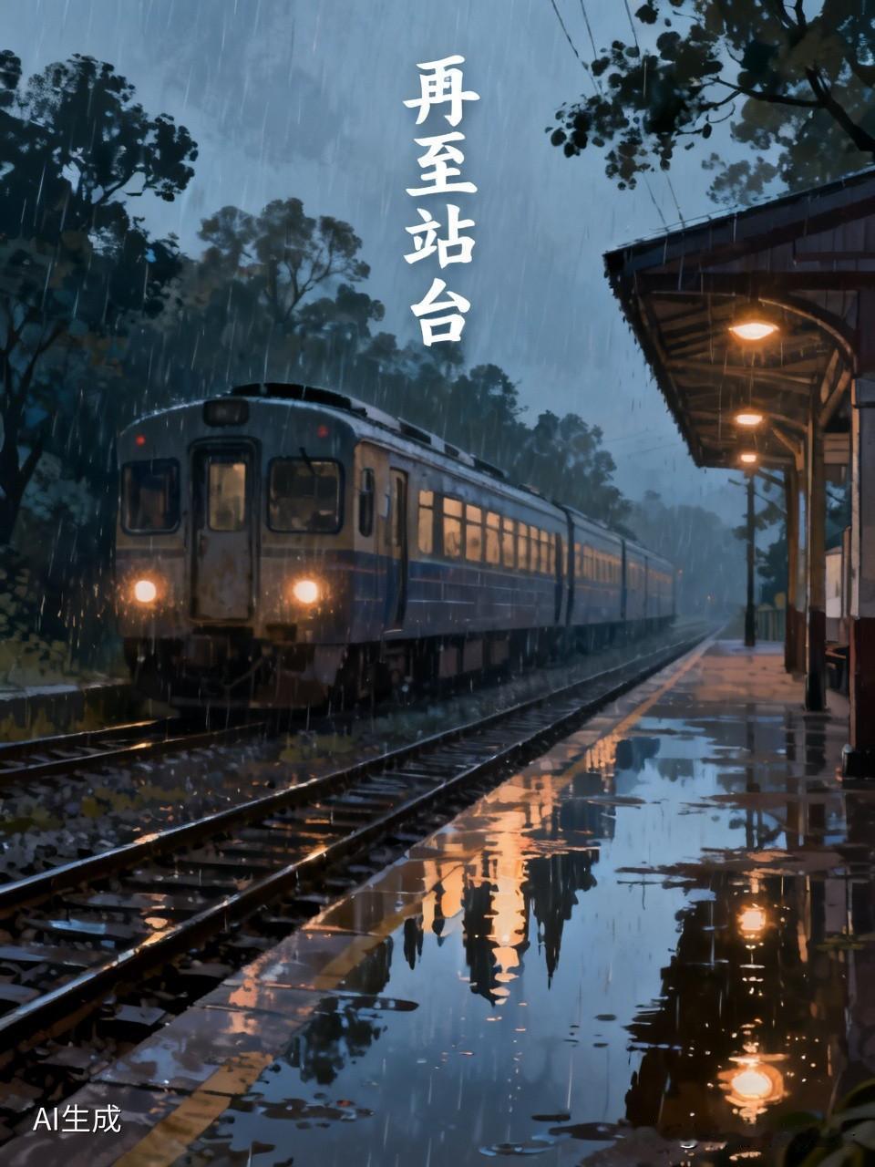 再至站台
文/曾祥国残红
你还会叫出我的名字吗？我不止一次问过自己
我想起烟雨的