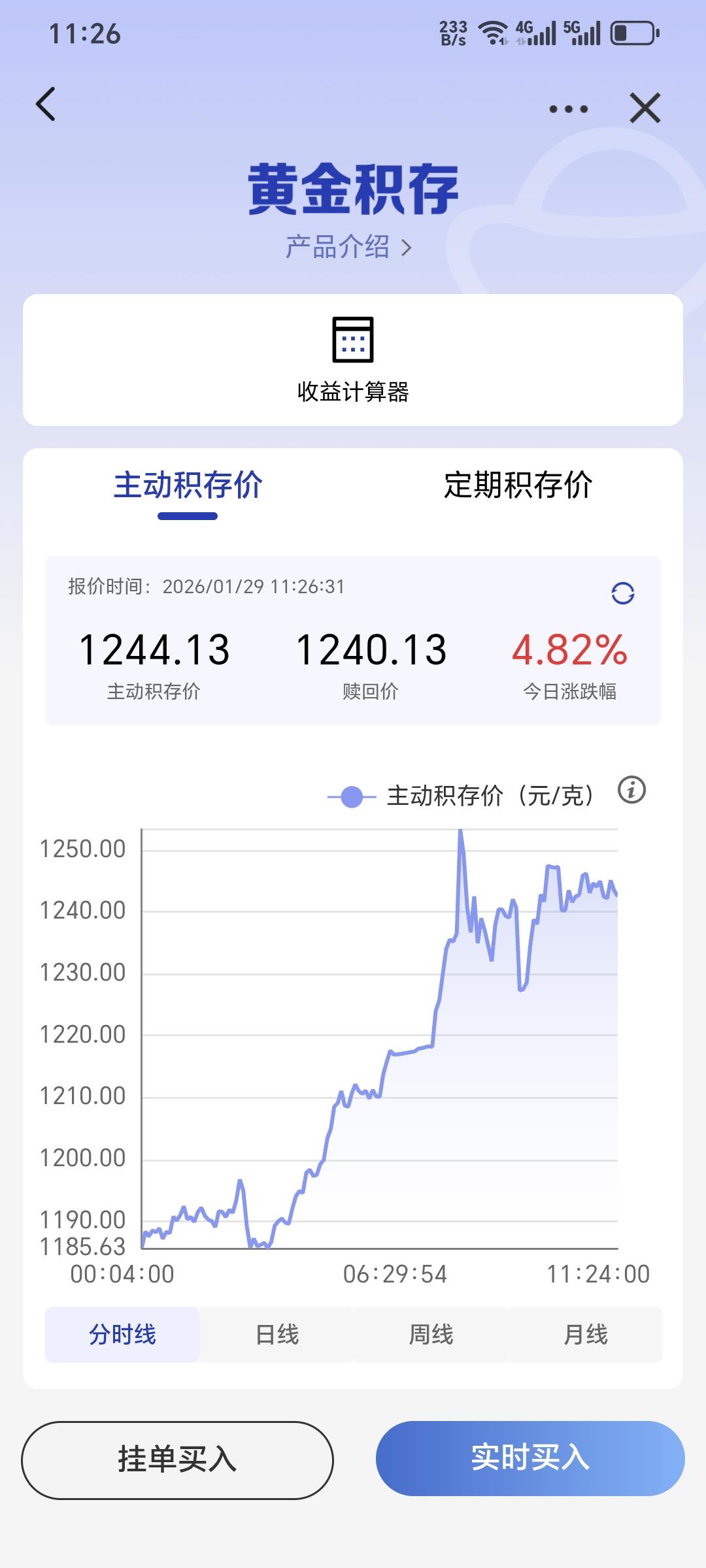 小散户们想买黄金积存金的同学们，是不是现在和我一样，想上又没胆？
黄金上涨不仅加
