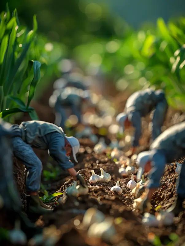 徐州种蒜大户马先生就像个精明的“蒜界小诸葛”，连续三年搞活动。他免费开放百亩蒜薹