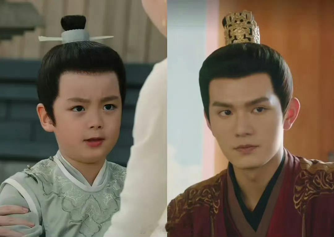 一个圆脸一个瓜子脸，很明显不是你儿子，涂山璟：“我踏马也看出来了，但老子现在没证