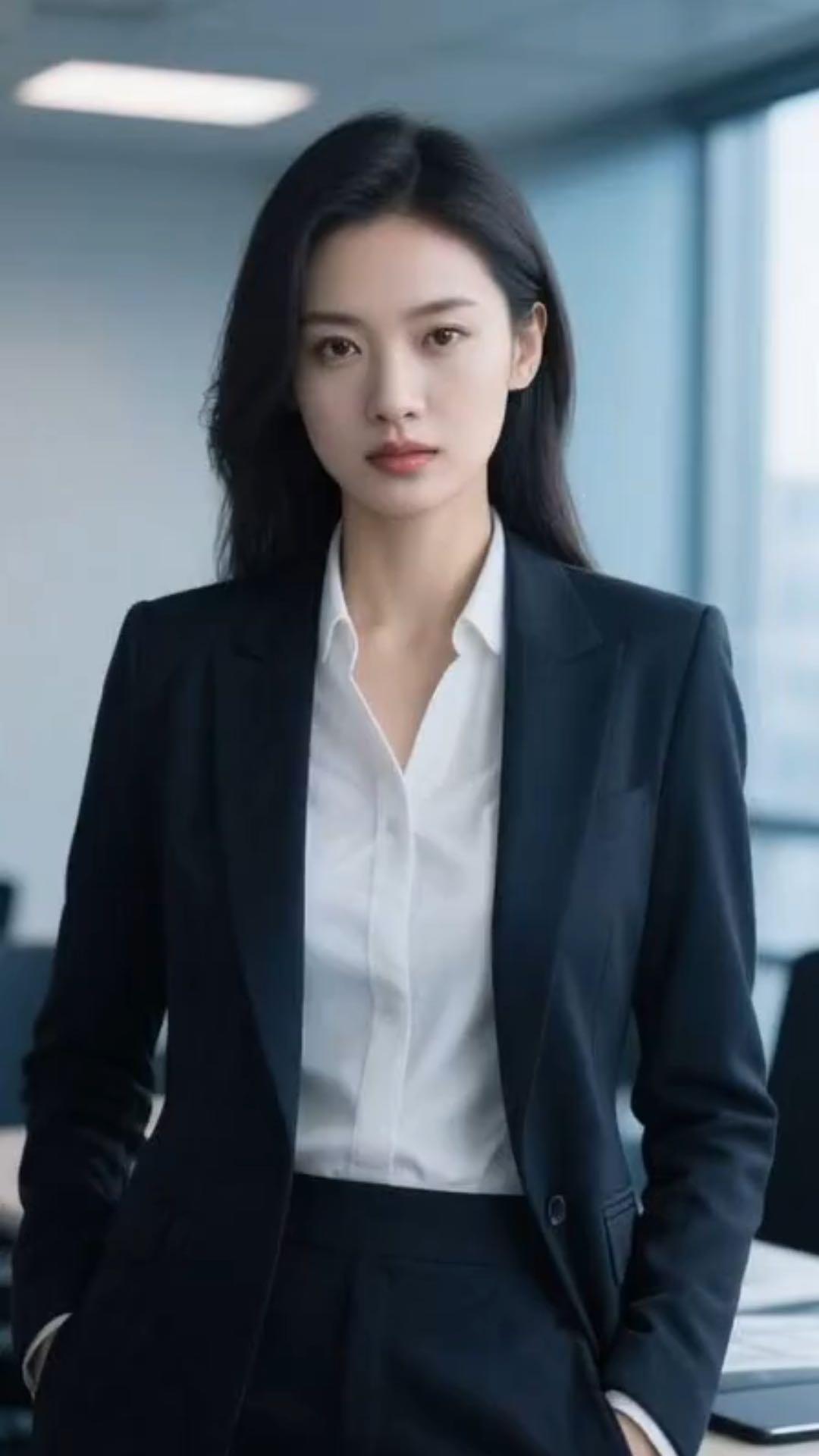 职场精英风范，自信满满，气场全开！💼💪