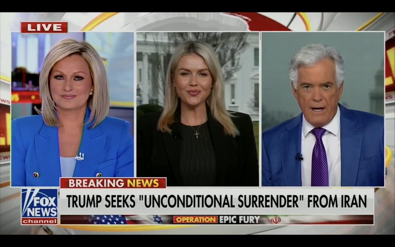 白宫新闻秘书卡罗琳·莱维特就有关俄罗斯向伊朗提供情报以帮助其打击美国在中东目标的