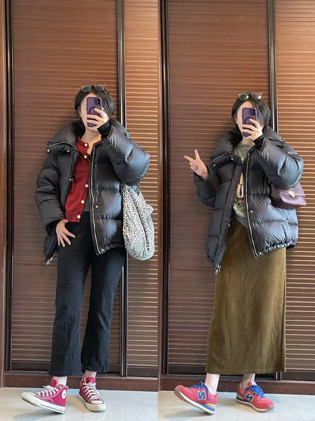 终于找到常规长度的羽绒服❗️