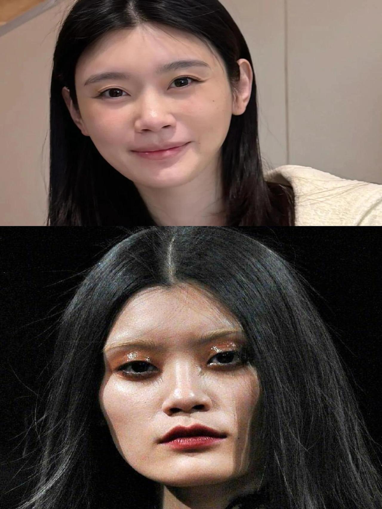 看奚梦瑶婚前婚后
总有人说
好婚姻养出福相
其实根本不是
 
婚前的她
是国际超