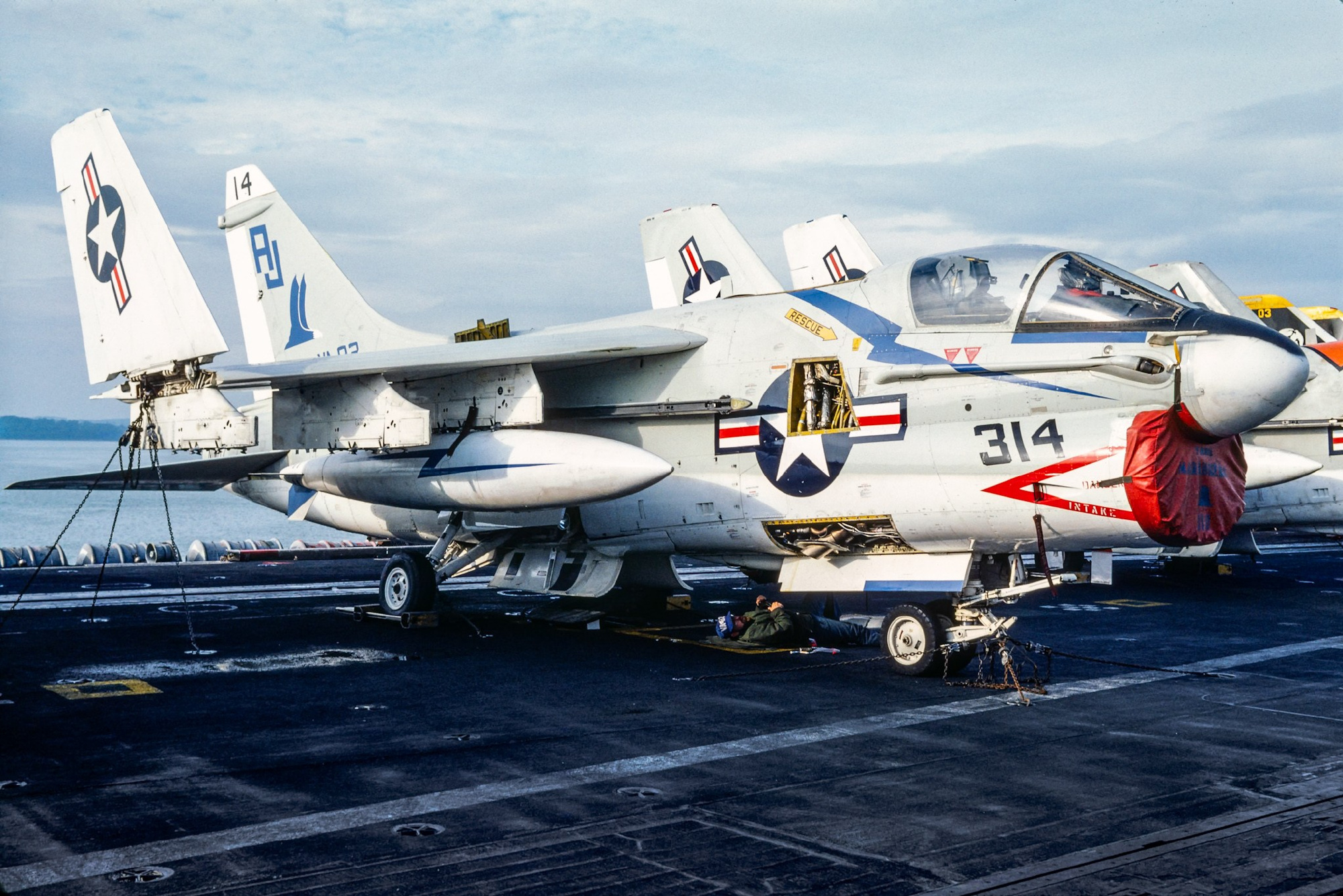 分享圖片：美國凌.特姆科.沃特（LTV）A-7“海盜”II艦載攻擊機/攻擊機 