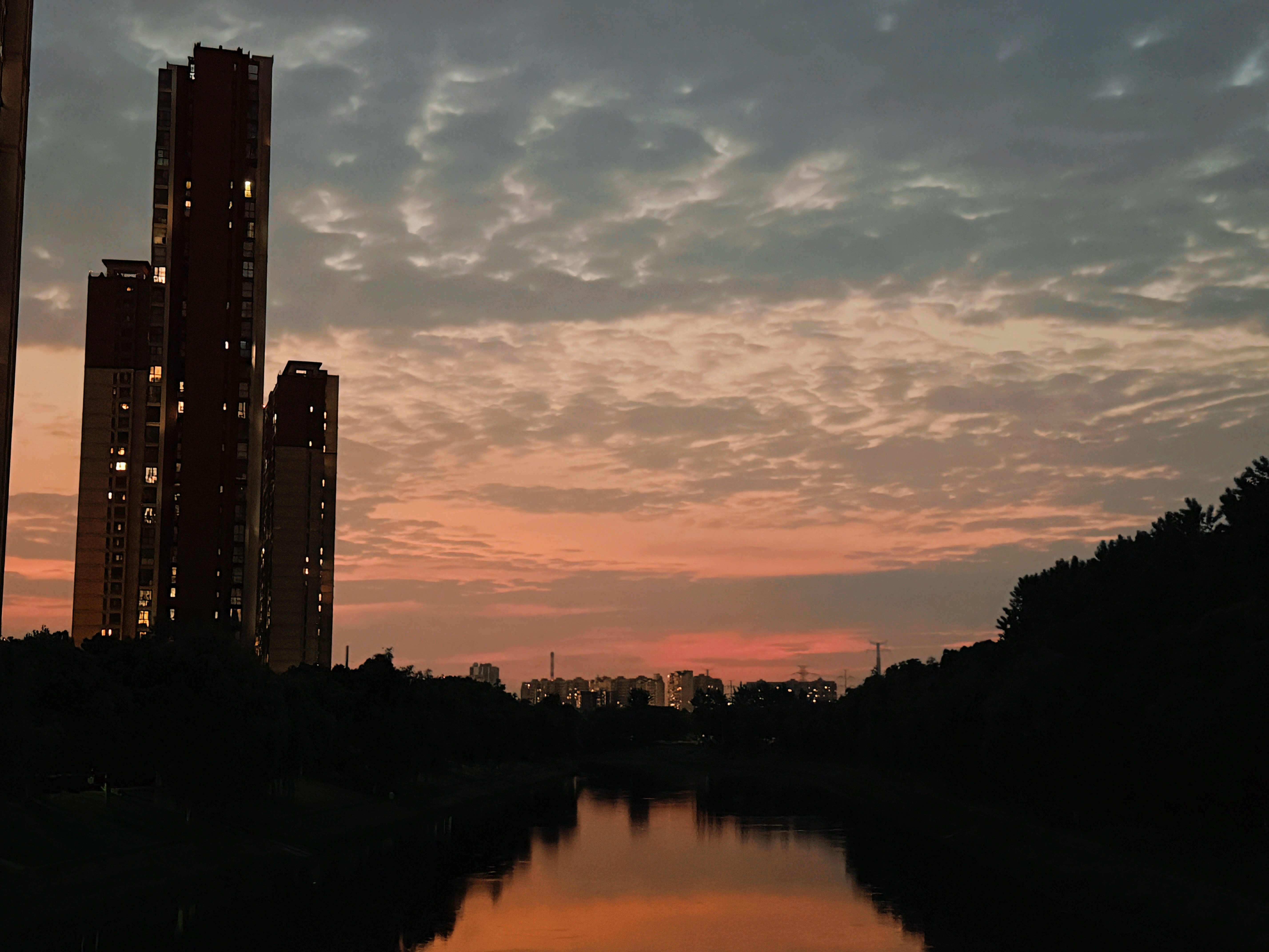绝美日落🌅！可惜不是我的IP所在地的