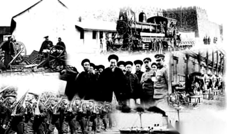 “赢了灭东洋，输了灭北洋！”
光绪皇帝的声音像一道闪电，直劈翁同龢。这话一出口，