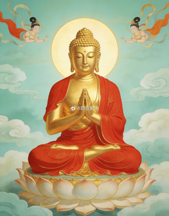 转赞，家门喜庆，功名利禄旺盛，道业兴隆，求谋诸事亦成，阿弥陀佛。 
