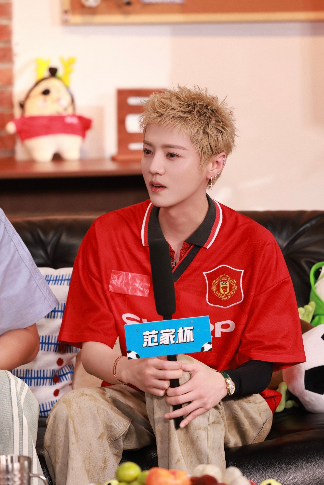 鹿晗范志毅直播美式男高上线喽，哥哥好帅