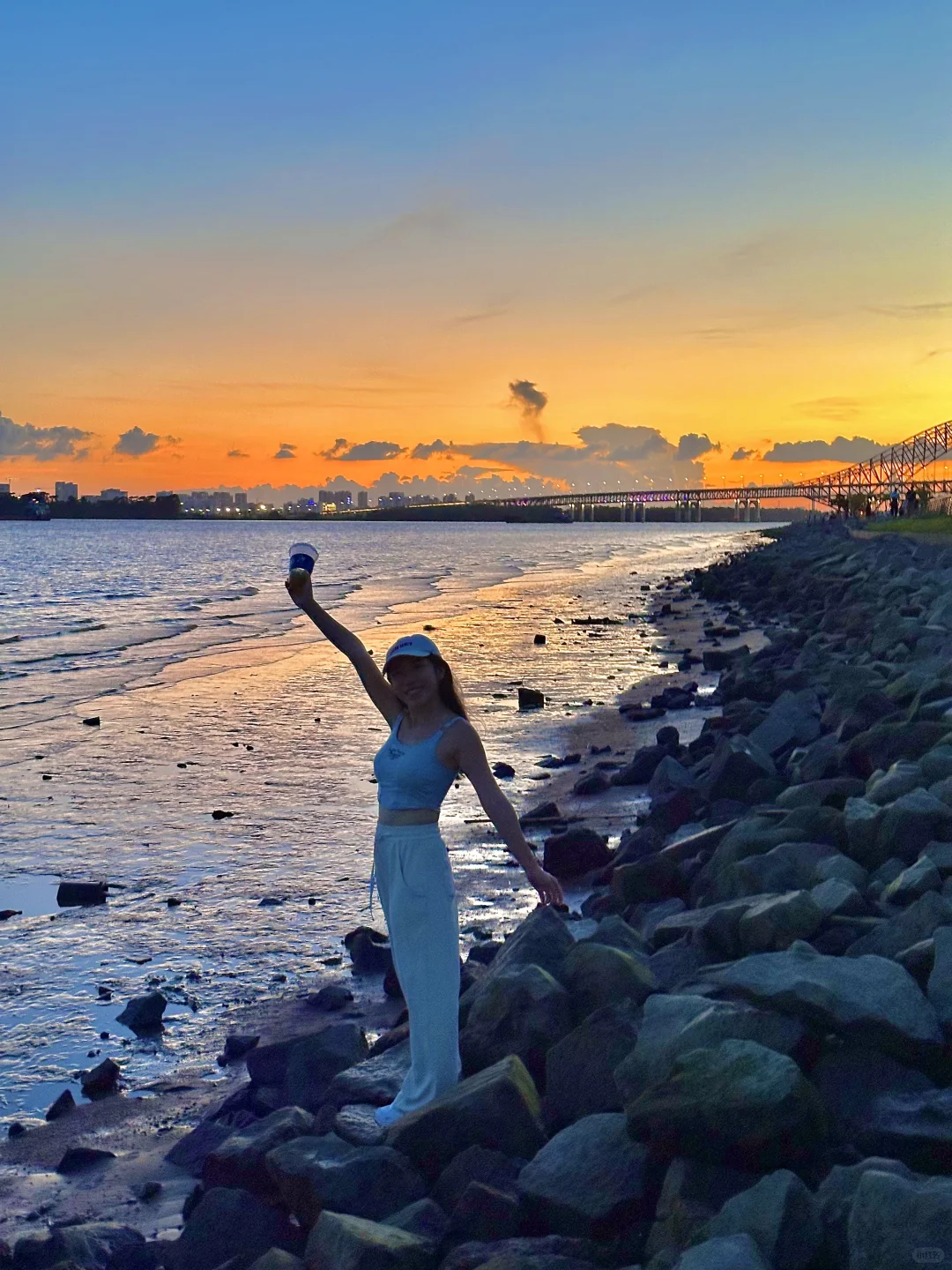 记住广州这里……免费看海看晚霞🌇地铁直达🚇