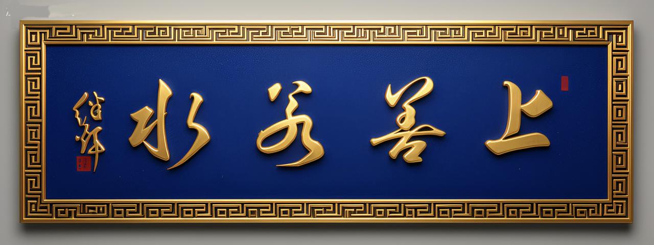 近日重写“上善若水”四个字，才品出其中的切实意涵。从前总误以为这话是教人做无原则