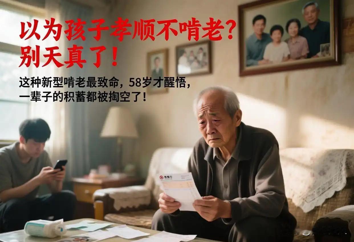 70岁才发现：有一种“新型啃老”，不跟你要钱也不麻烦你，却能在7年内，悄悄榨干你
