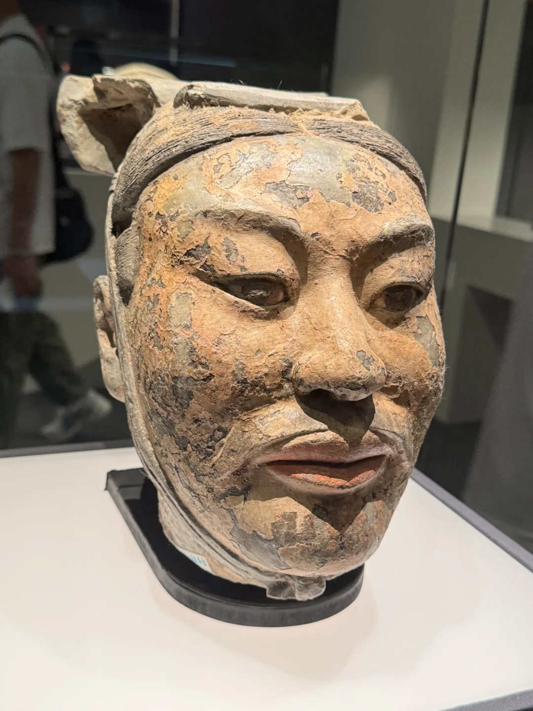 极为少见的彩色秦始皇兵马俑