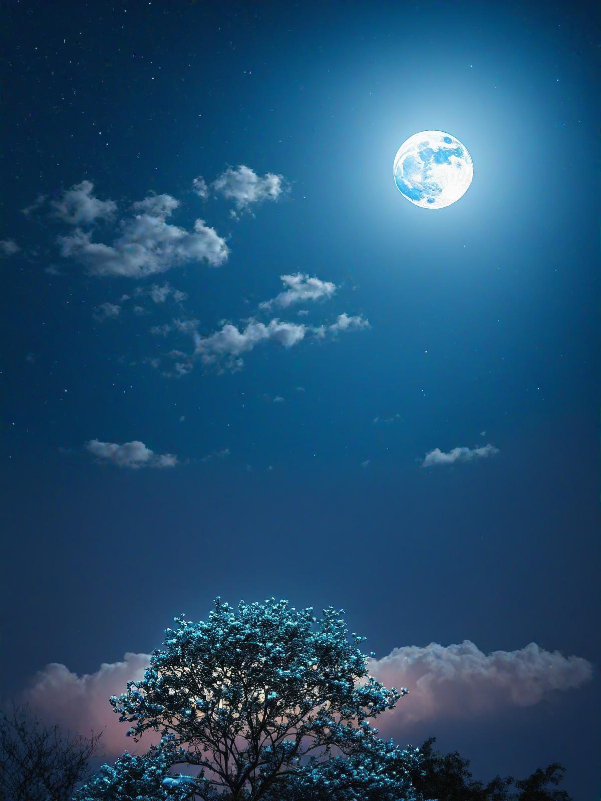 上联：月光洒落霜满树；
下联：？？？