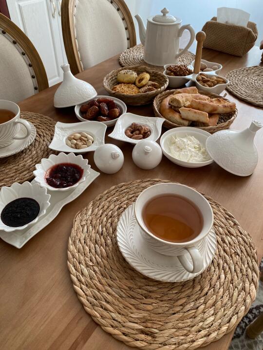 美好的一天从早餐开始 .☕️🍪