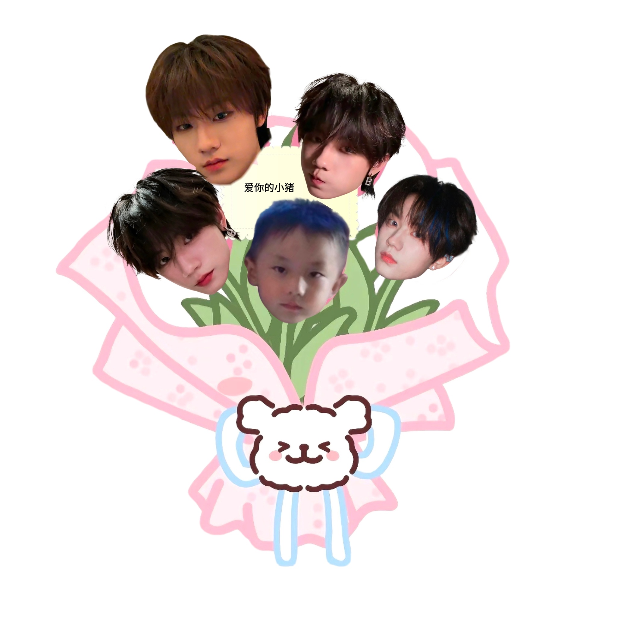 七夕要不要来一个小墨花束💐 