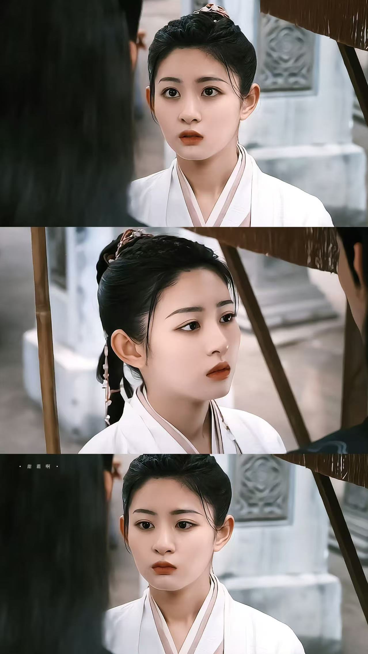 #赵晴新剧钓系小白花女主# 赵晴新剧造型也太让人着迷了，[舔屏][舔屏][舔屏]