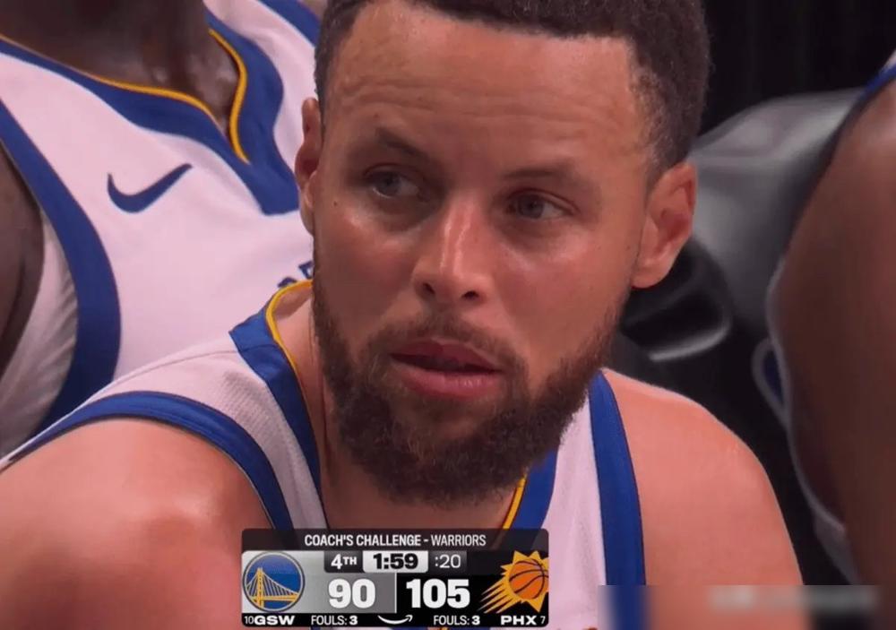 库里16投4中，直接葬送了勇士整个赛季。美媒那句“他第一次看起来像38岁”，太扎