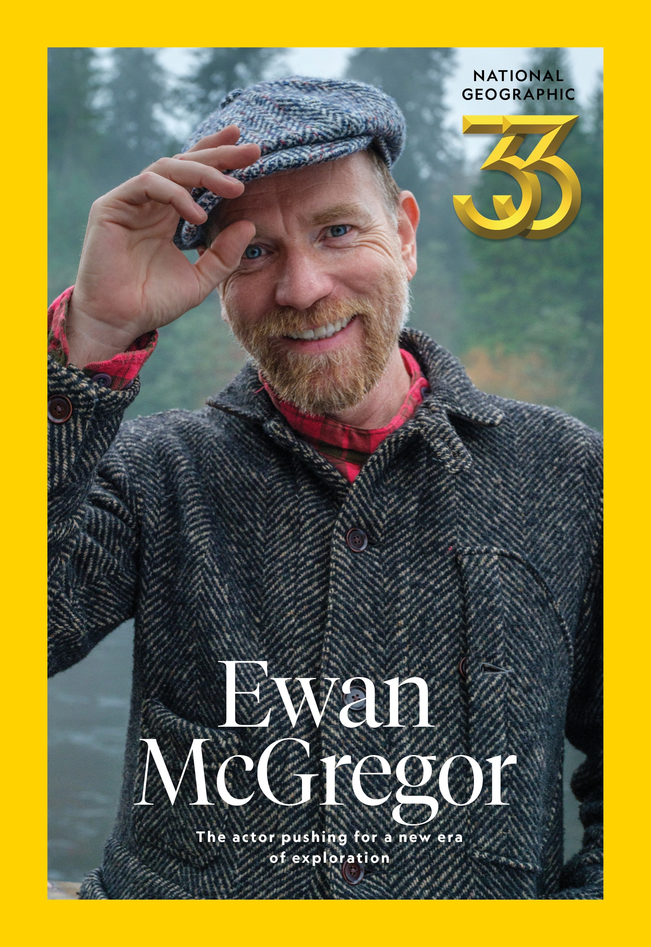 伊万·麦克格雷格（Ewan McGregor）被《国家地理》杂志评选为杰出人物之