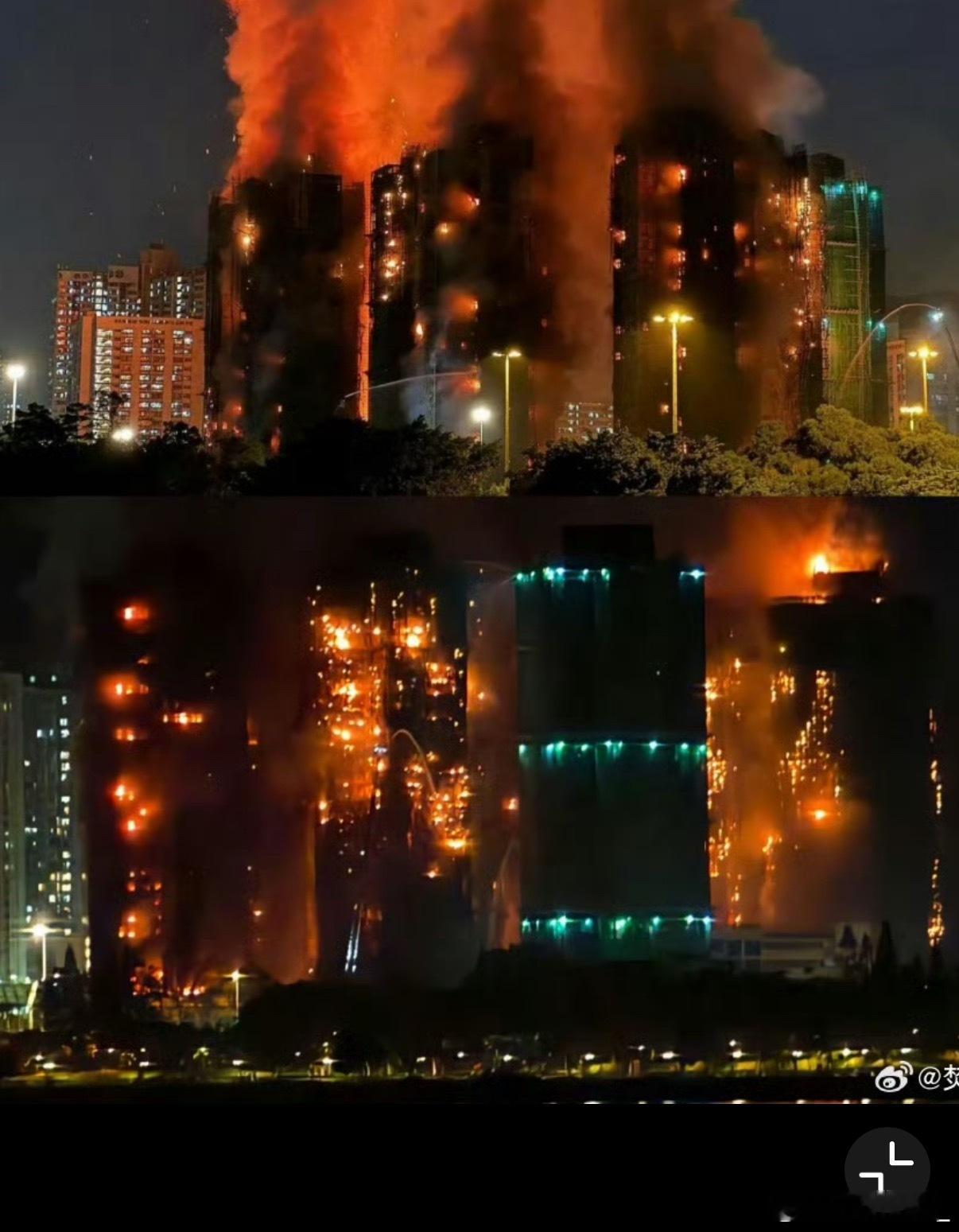 深圳消防支援香港我们深圳的消防战士都要平安归来 香港同胞也不要再增加伤亡人数