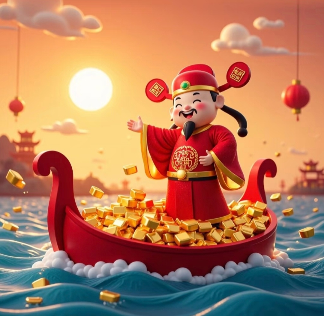 “  顺风顺水顺财神 …   ” 