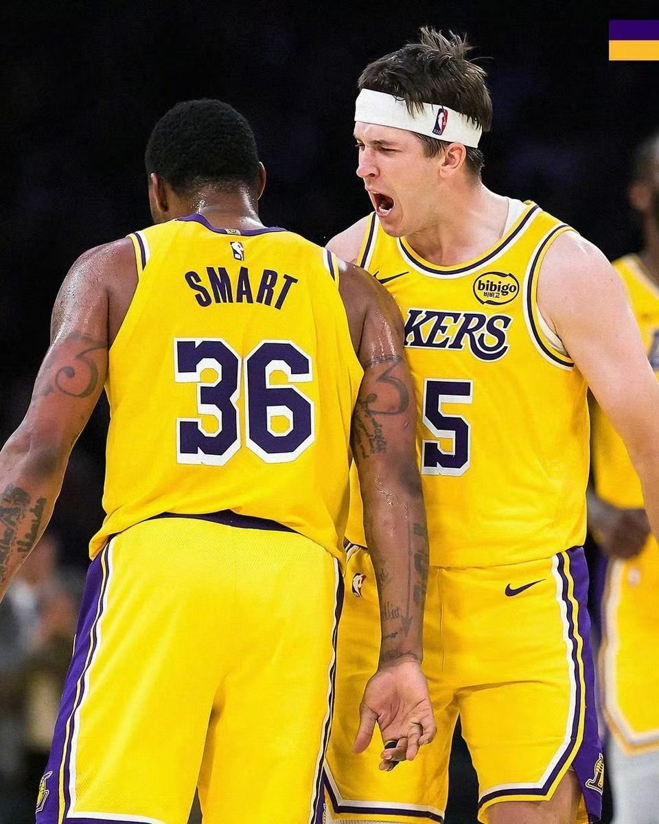 赢啦！洛杉矶湖人