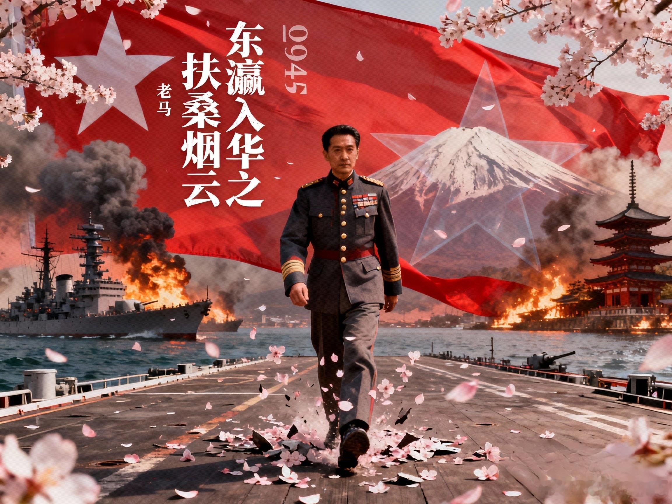 因为敏感词，不让生成，只能将就了。《东瀛入华之扶桑烟云》 