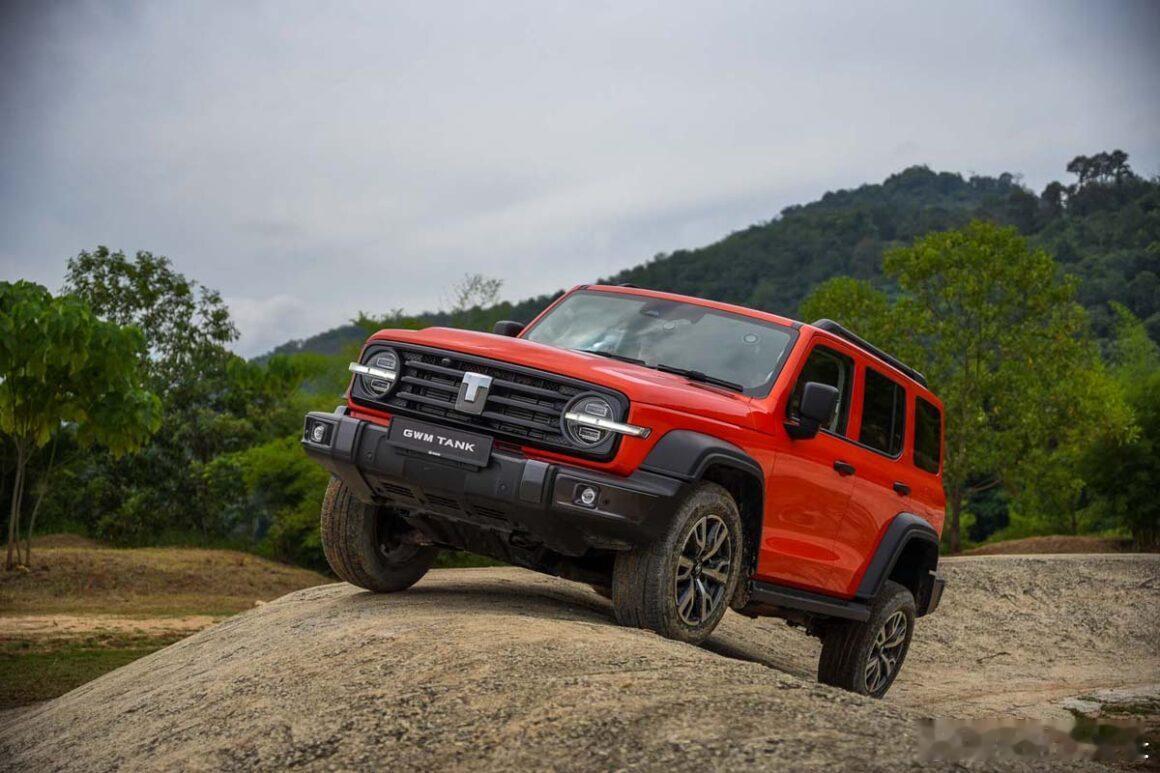 坦克300自上市至今于马来西亚交付车辆300台，这条船的越野车就交付完毕了[do