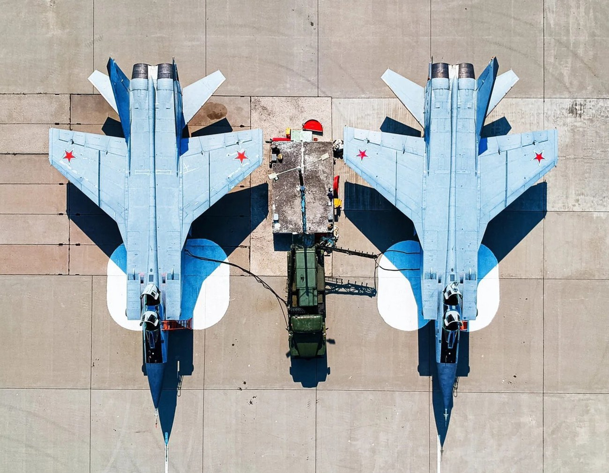 分享圖片：蘇聯/俄國米高揚-格列維奇MiG-31/E/BM“捕狐犬”重型截擊機/