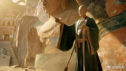 AI动画还原千年前的莫高窟这要不说谁能看出 is AI做的 谁能拒绝这种跨越千年