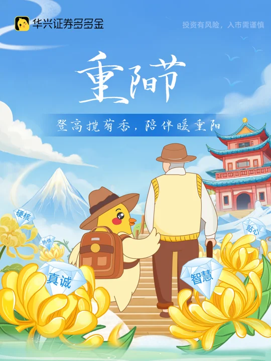 重阳宠粉｜九九重阳，久久陪伴！评论送周边