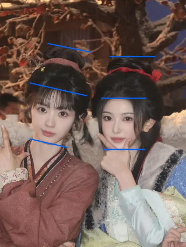 孔雪儿田曦薇这是你们喜欢的头包脸吗 