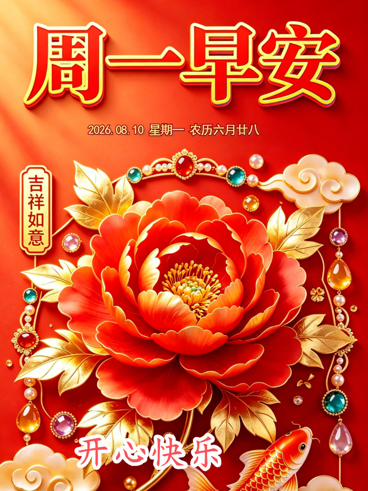 🌺💝愿时光不老💖🌸💞²⁰²⁶/8.10. 六月廿八☀️⛵️周一, 秋天