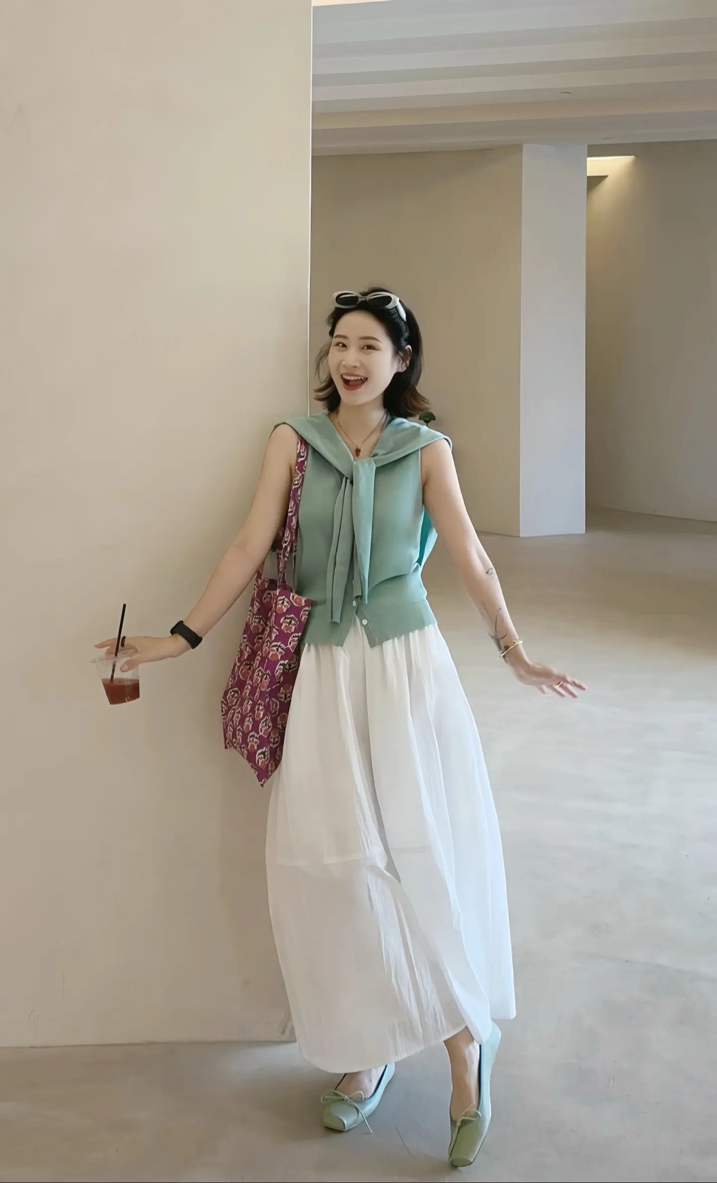 把夏天的颜色穿身上~