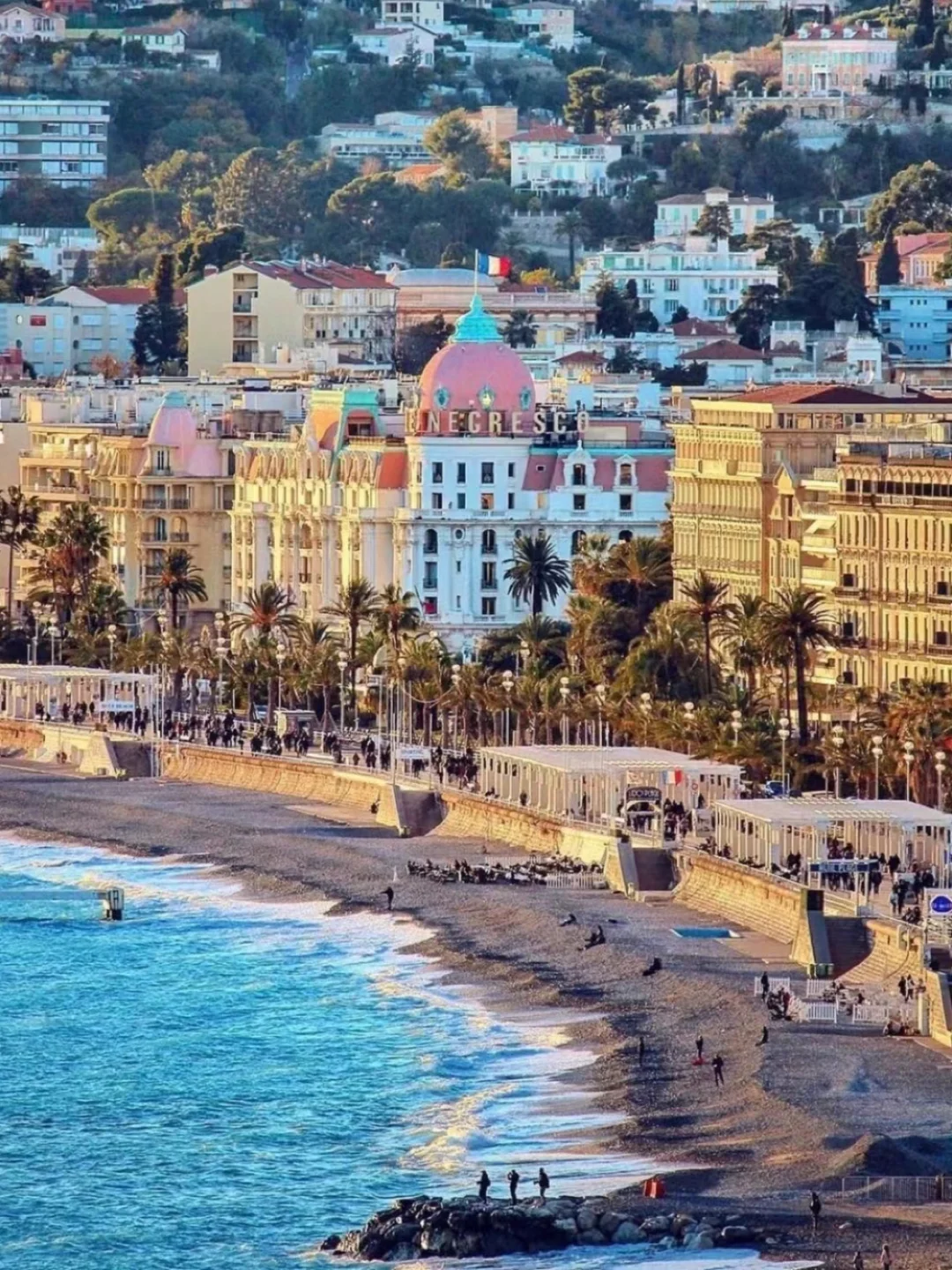 法国旅行☀️来尼斯海岸度过浪漫的一天吧！