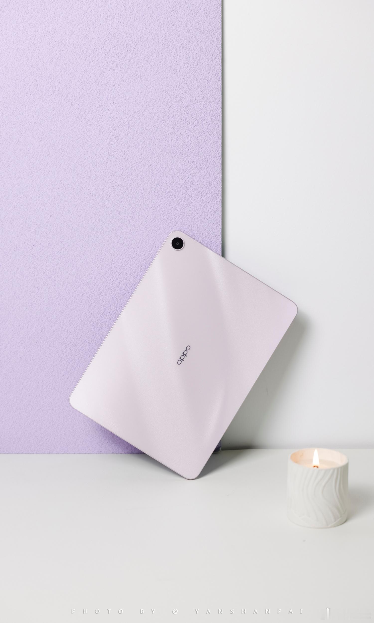 OPPOPadAir5图赏抢先看！星光粉配色是真特别，光线下真能看到“点点星光”