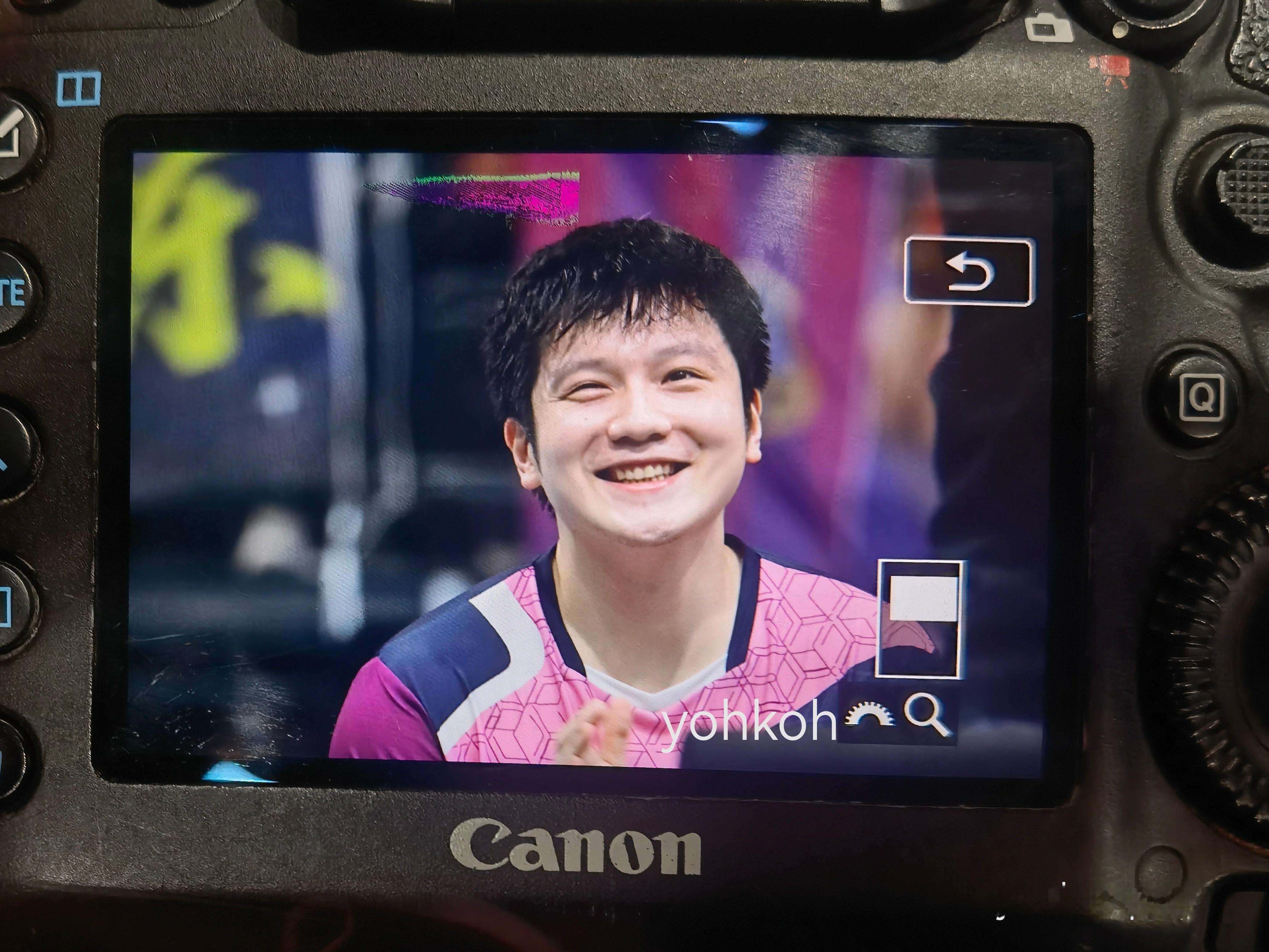 樊振东乒乓球欧冠联赛 甜晕我