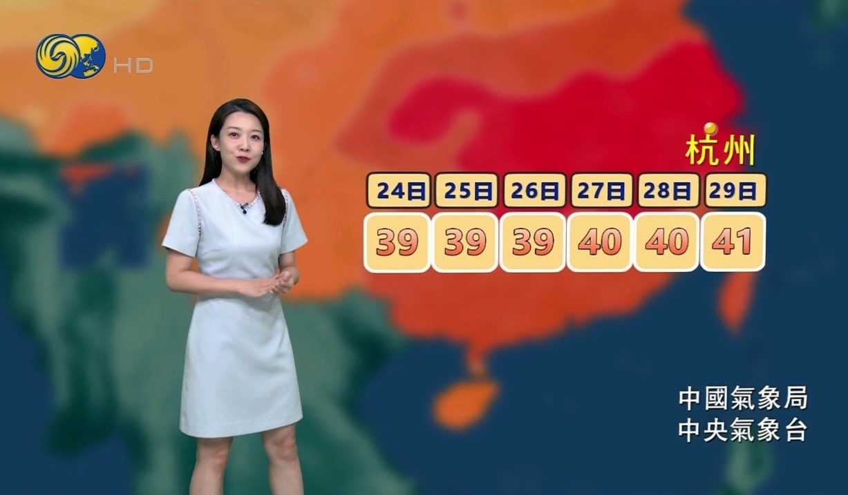 没想到杭州也会这么热 ​​​