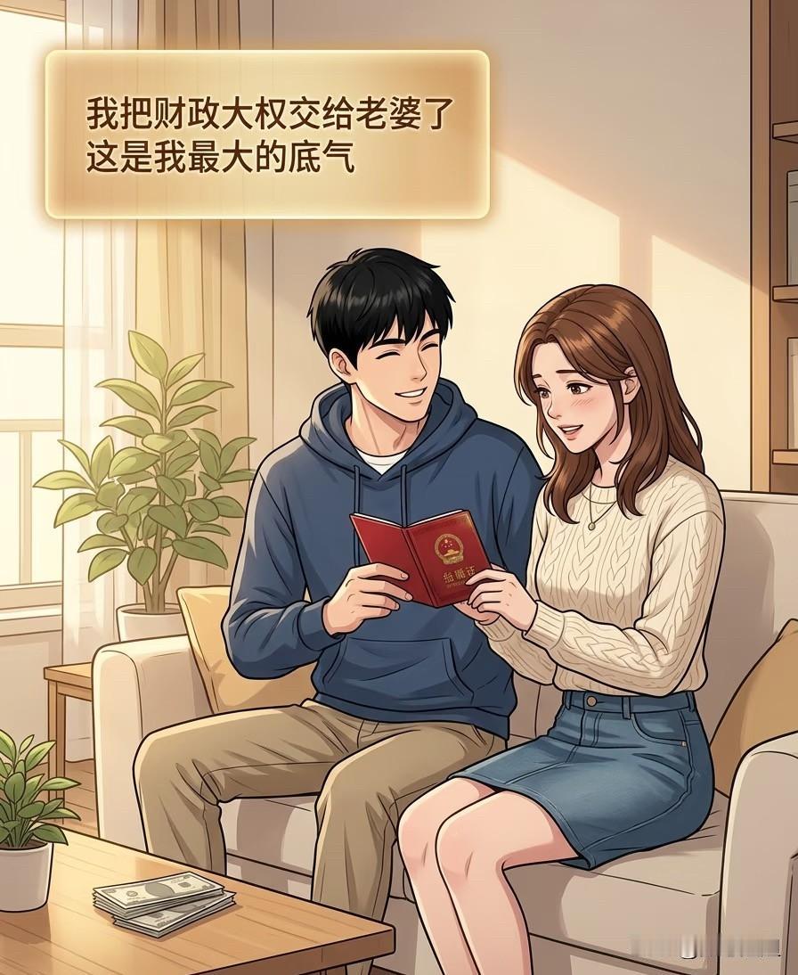 一个男人不愿意把自己挣的钱，交给妻子管，往往能说明3个问题
这件事，没那么简单，
