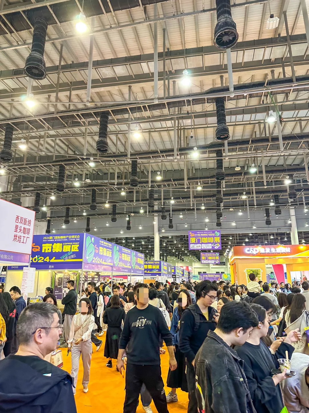 厦门咖啡展，这是半城厦门人都来了吗！！！