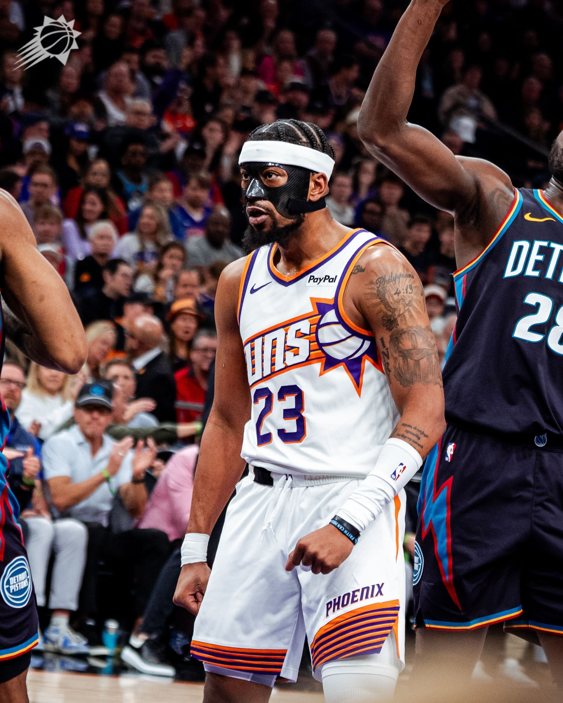 替补席能量🔝第二节打出11-2开局！！！菲尼克斯太阳 ｜旭日东升 ｜活塞vs太