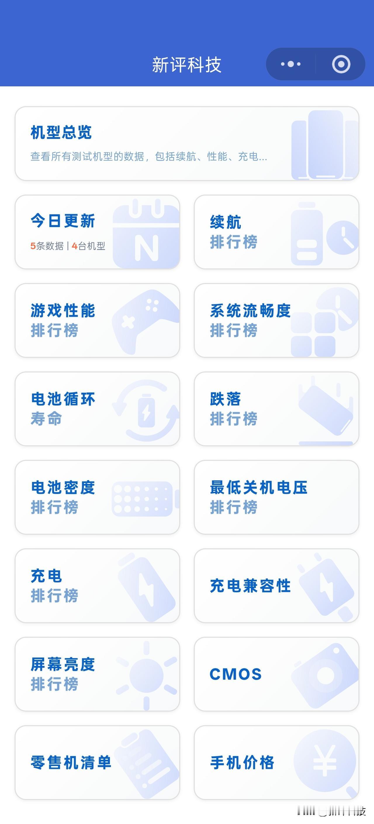 我们的新评科技数据库小程序又上线了一个新板块：手机最低关机电压排行榜。

理论上