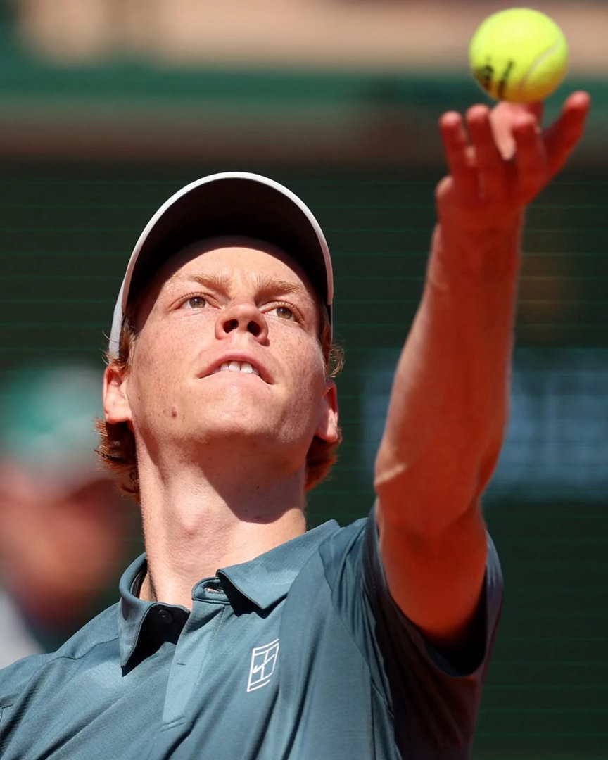 仙拿（Jannik Sinner）喺蒙地卡羅大師賽贏到風生水起，個人連勝紀錄去到