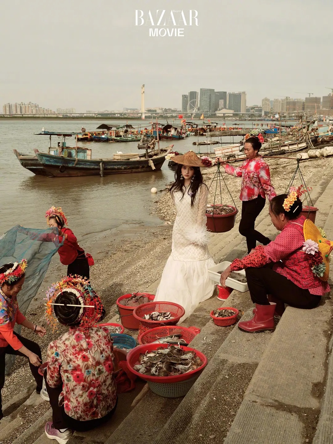 沈月还是只看脸比较好，整体图比例太虐了