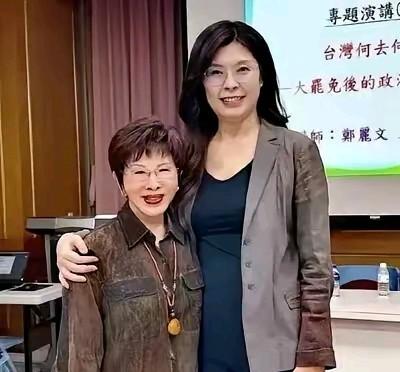 郑丽文能不能为两岸和平做贡献，其实现在已经能看到一些苗头了。
她是国民党里少有的