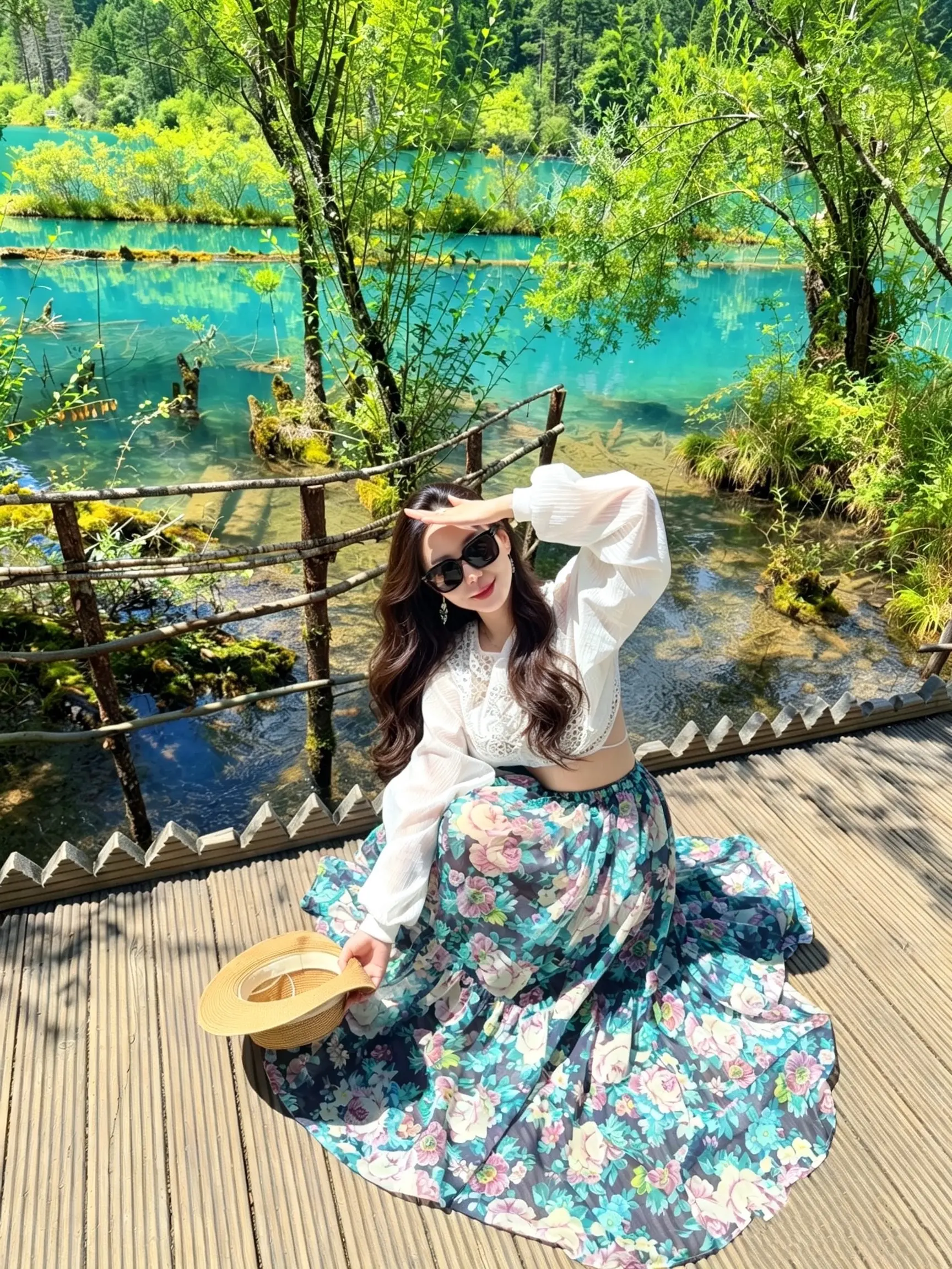 很美 很累 很晒