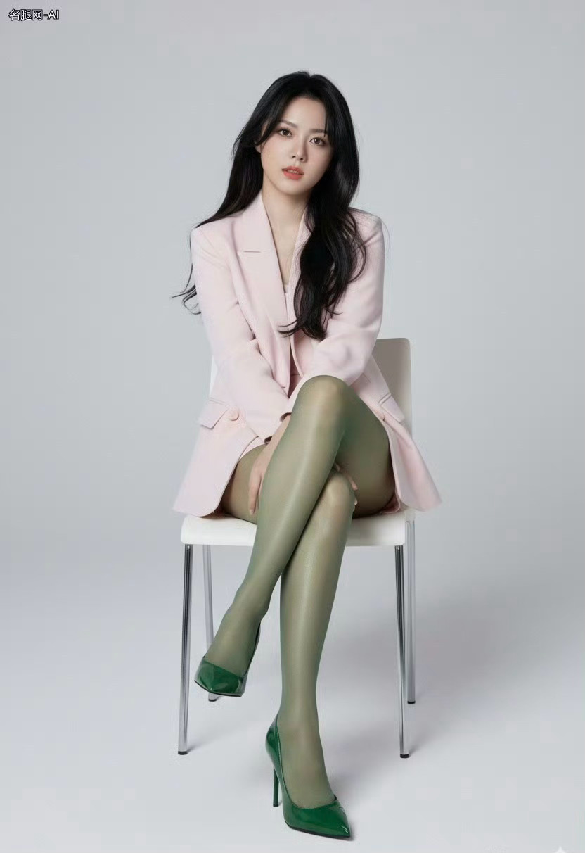 赵今麦时尚写真大片：粉色西装演绎优雅干练新风格 ​​​