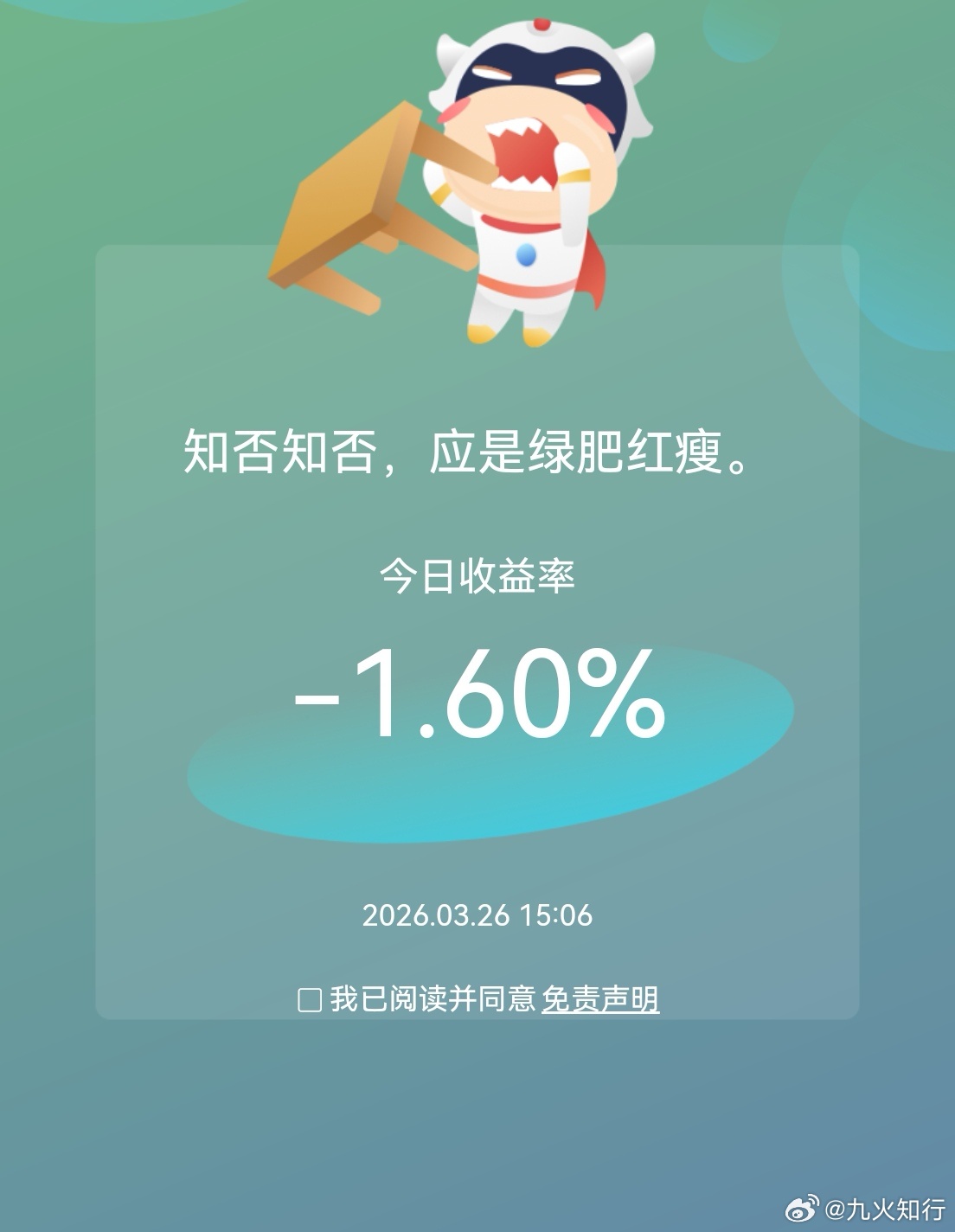 昨天本来想减，又想着今天总能冲高红一点吧。结果量化不给你机会，开盘就低开。昨天回