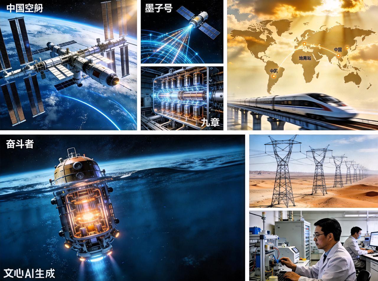 中国科技，正以惊人速度崛起，多领域闪耀世界舞
台！

航天领域，中国构建起完整技