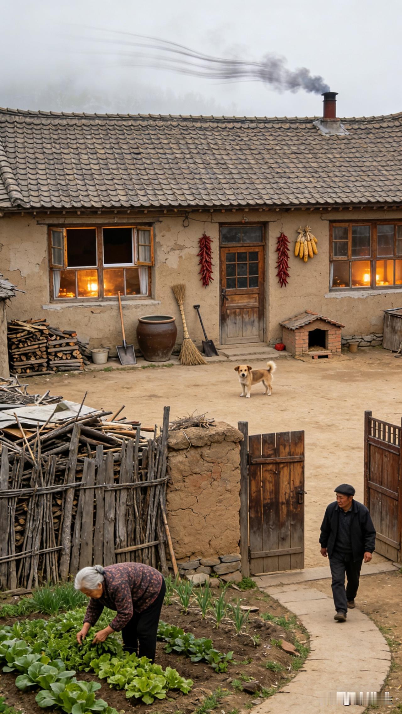 有些老人太固执
你说又不让你上班，又不让你挣钱，缺啥给你买啥，就一个任务，看好老